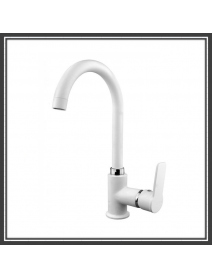 Uzay Gökkuşağı Beyaz Lavabo Bataryası